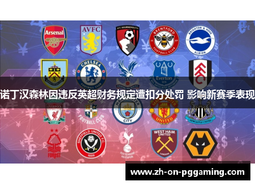 诺丁汉森林因违反英超财务规定遭扣分处罚 影响新赛季表现